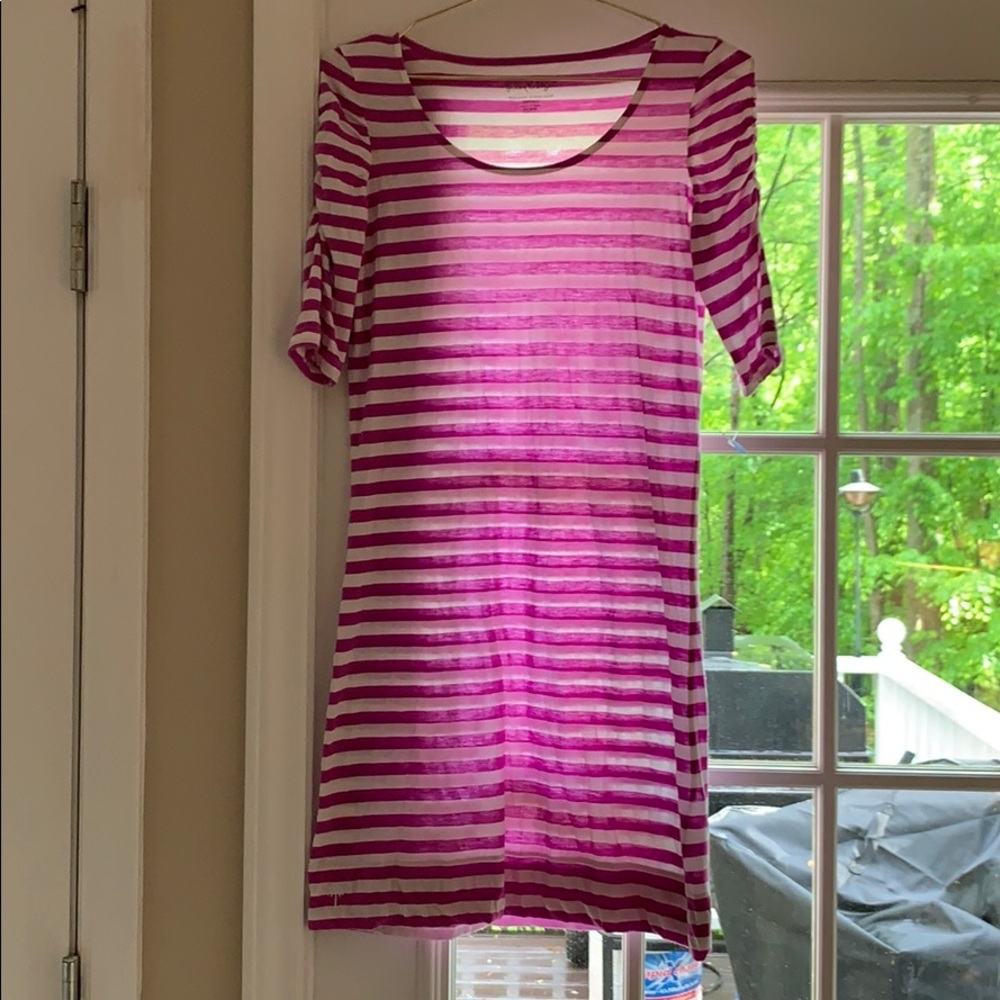 Purple and white striped lilly Pulitzer dress
